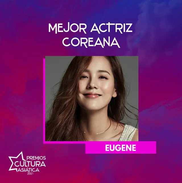 Eugene es una de las nominadas a Mejor actriz coreana en los PCA 2021. Foto: composición LR / INN Company