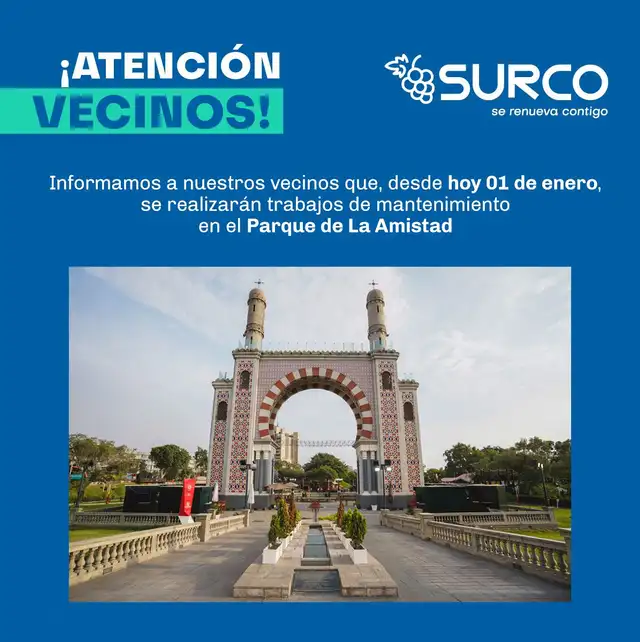 Comunicado Municipalidad de Surco