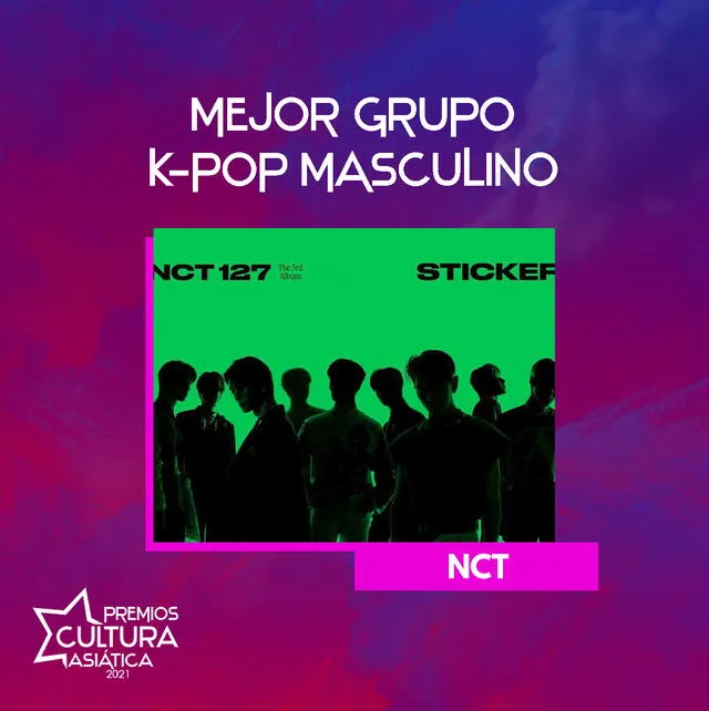 NCT es uno de los nominados a Mejor grupo masculino de K-pop en los PCA 2021. Foto: composición La República/SM