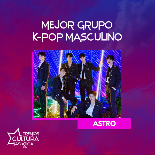 ASTRO es uno de los nominados a Mejor grupo masculino de K-pop en los PCA 2021. Foto: composición La República/Fantagio