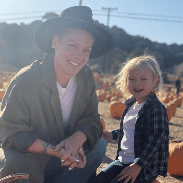 Pink se alarmó cuando los síntomas de su hijo empezaron a empeorar.