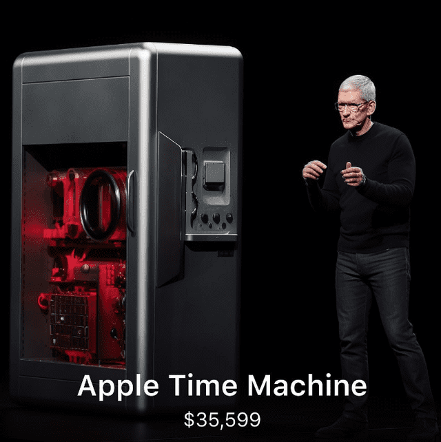  Apple Time Machine. Foto: captura de Instagram/imagesby.ai<br><br>    