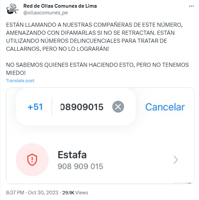 Municipalidad de Lima| Ollas Comunes| Lima| denuncia desabastecimiento