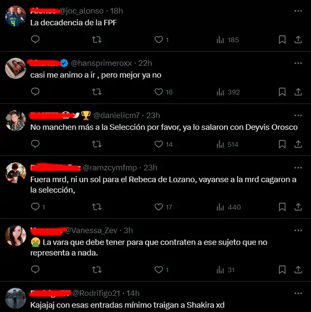 Usuarios comentaron sobre la presentación de Deyvis Orosco en el Estadio Nacional. Foto: 'X'   