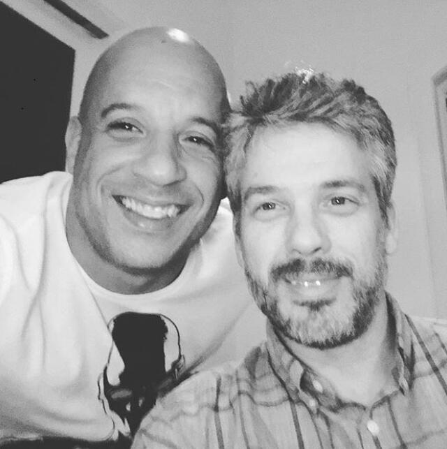 Vin Diesel y su hermano Paul  Foto: Instagram