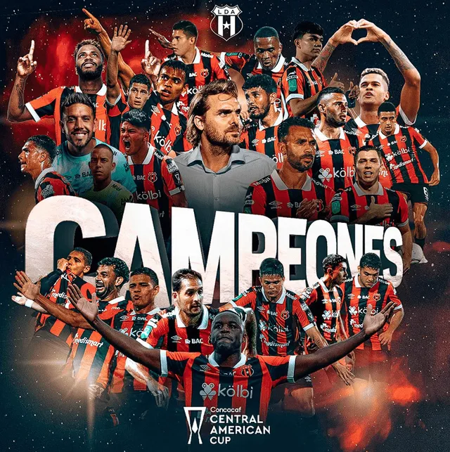 Alajuelense fue campeón de la Copa Centroamericana. Foto: Instagram/Alajuelense   