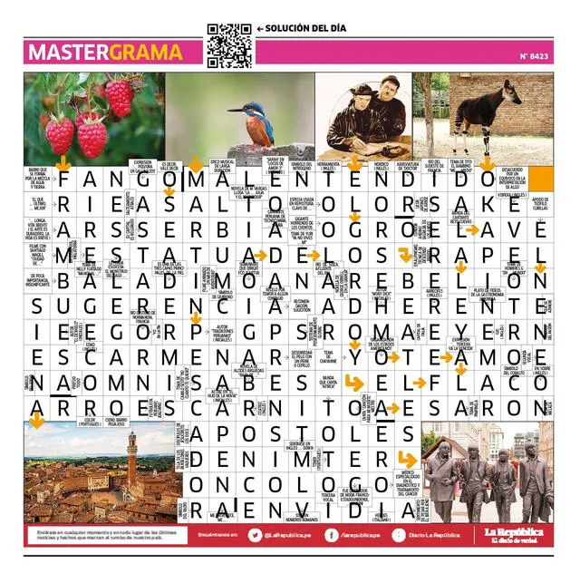 Mastergrama N° 8423 Mastergrama N° 8423