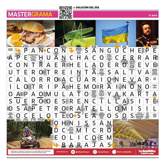 Mastergrama N° 8458 Mastergrama N° 8458