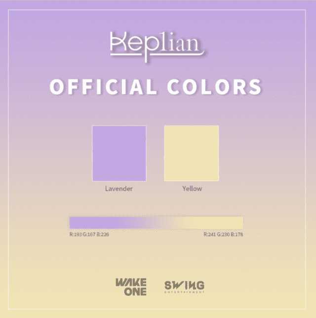 Colores oficiales de Kep1ian. Foto: Kep1er