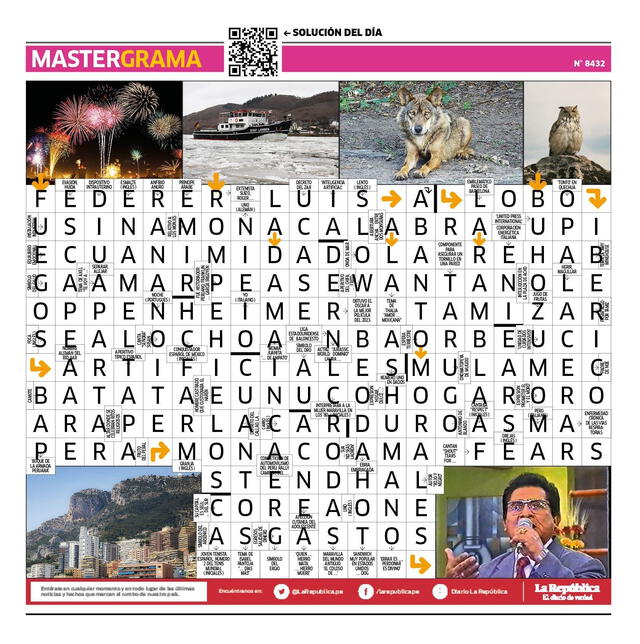 Mastergrama N° 8432 Mastergrama N° 8432