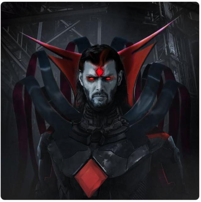 Keanu Reeves como Mister Siniestro. Keanu Reeves como Mister Siniestro.