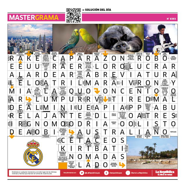 Mastergrama N° 8393 Mastergrama N° 8393