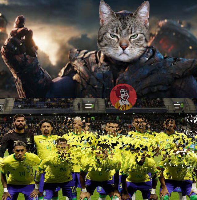 Memes Croacia vs. Brasil. Foto: Twitter
