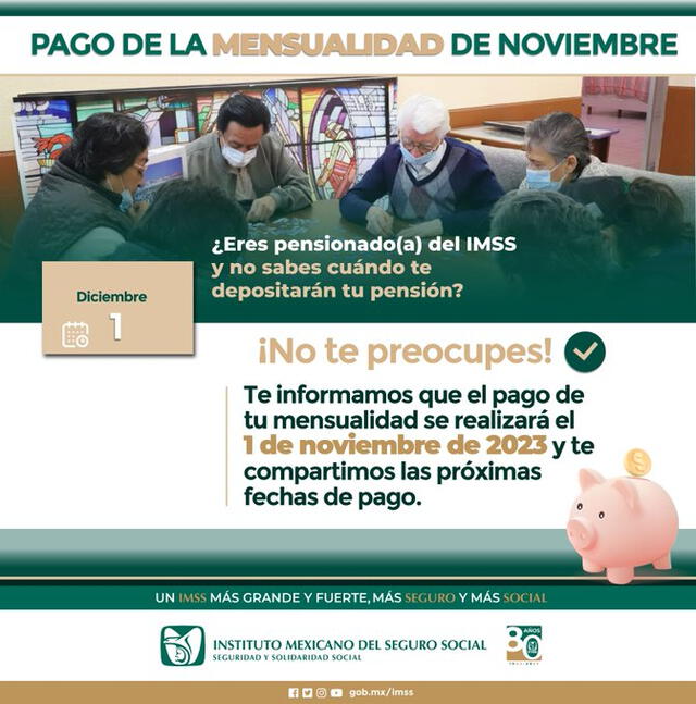 jubilados y pensionados méxico, pensión IMSS, pensión 