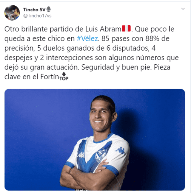 Luis Abram: Vélez Sarsfield