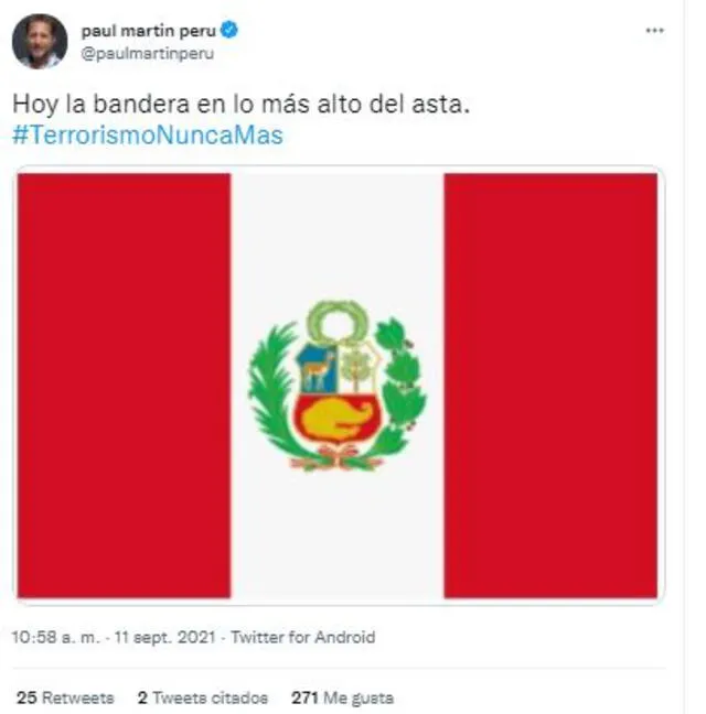Paul Martin Twitter Abimael Guzmán