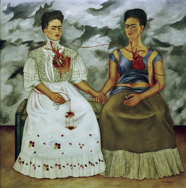 Frida Kahlo / Die zwei Fridas/ 1939