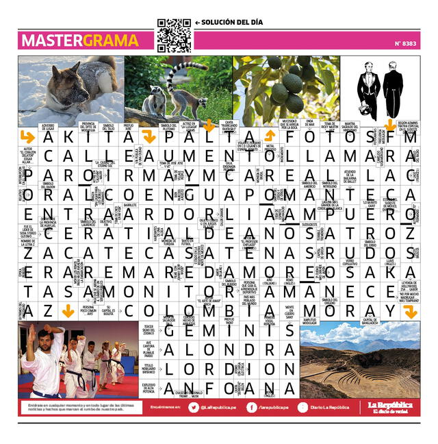  Mastergrama N° 8383 