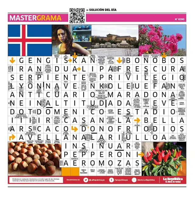 Mastergrama N° 8390 Mastergrama N° 8390