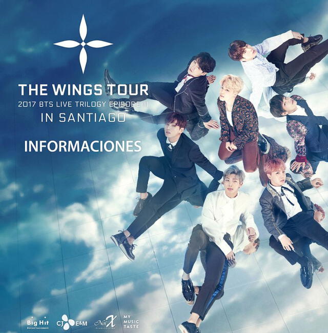 BTS llegó a Chile en 2017 con la gira The Wings Tour. Foto: vía BIGHIT