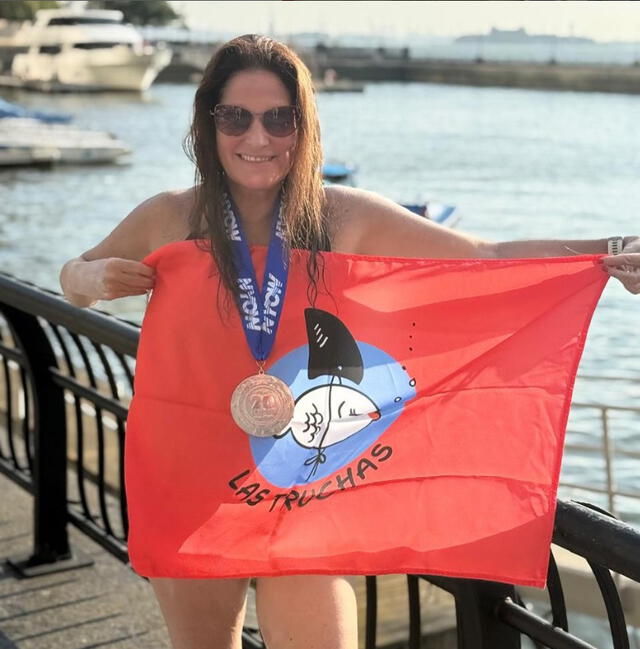  Valeria Brigneti entrena en México bajo la supervisión de la experimentada Nora Toledano. Foto: Instagram   