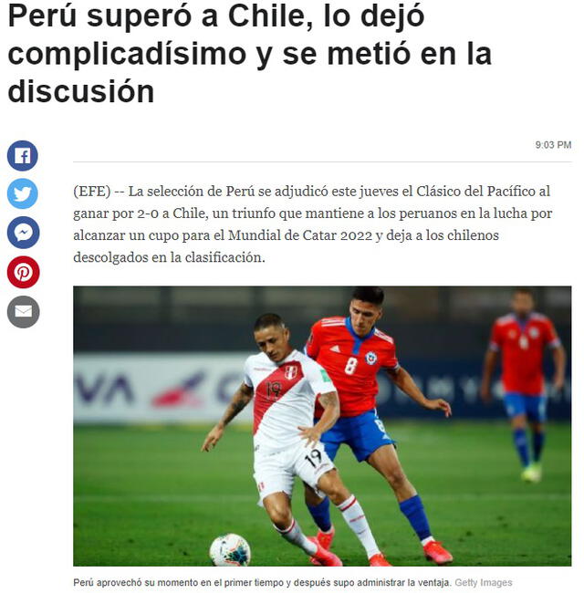 Titular de ESPN Chile. Foto: captura de pantalla
