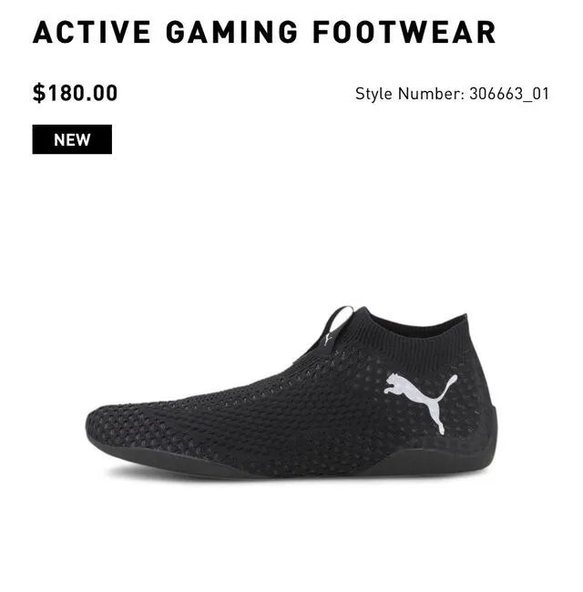 Las zapatillas 'gamer' de Puma son objeto de mofas por parte de jugadores.