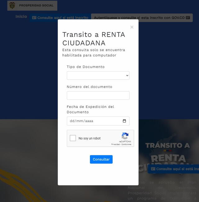 Renta Ciudadana 2023 Ingreso Solidario Consultar Con Cédula Si Soy Beneficiario De Renta 0828