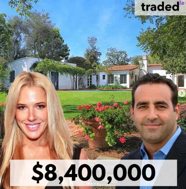 Brinah Milstein y Roy Bank, una pareja de millonarios, pretendía demoler la casa de Marilyn Monroe. Foto: @tradedla/Instagram   
