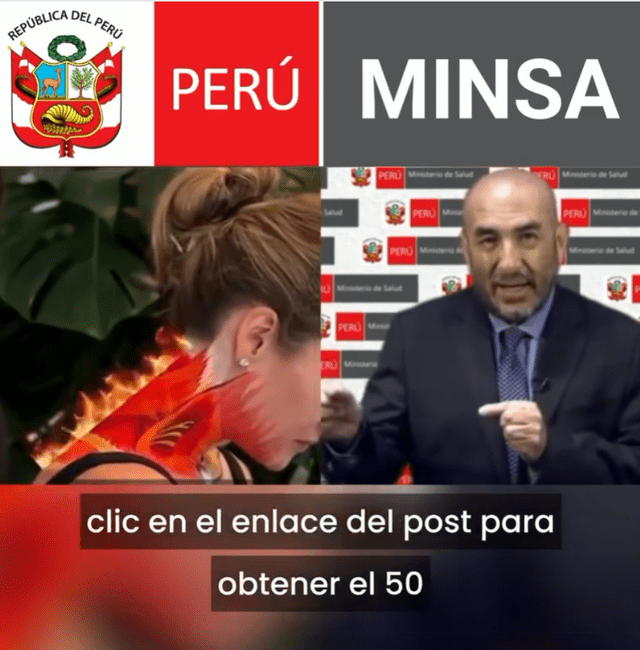  Imagen del Dr. Elmer Huerta fue usada para promocionar un falso medicamento. Foto: La República    