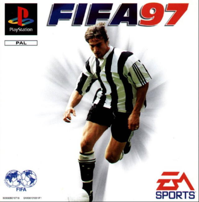 Portada de FIFA 97. (Foto: Internet)