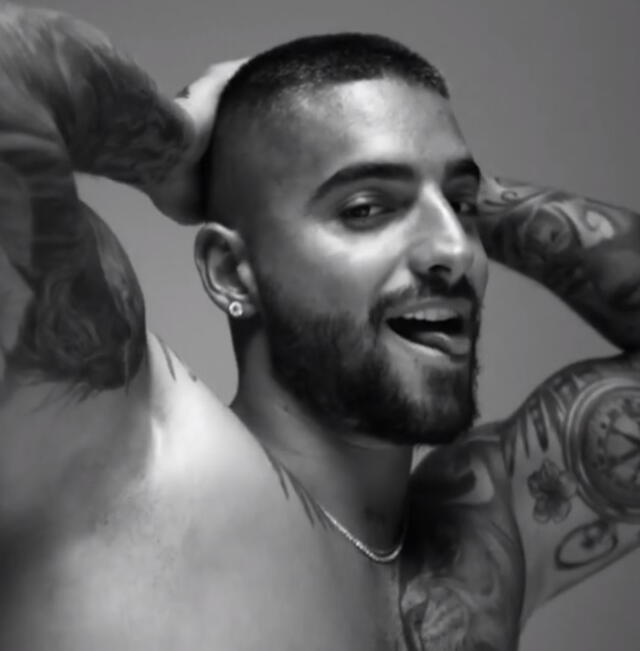 Maluma en video de Calvin Klein. Foto: Instagram