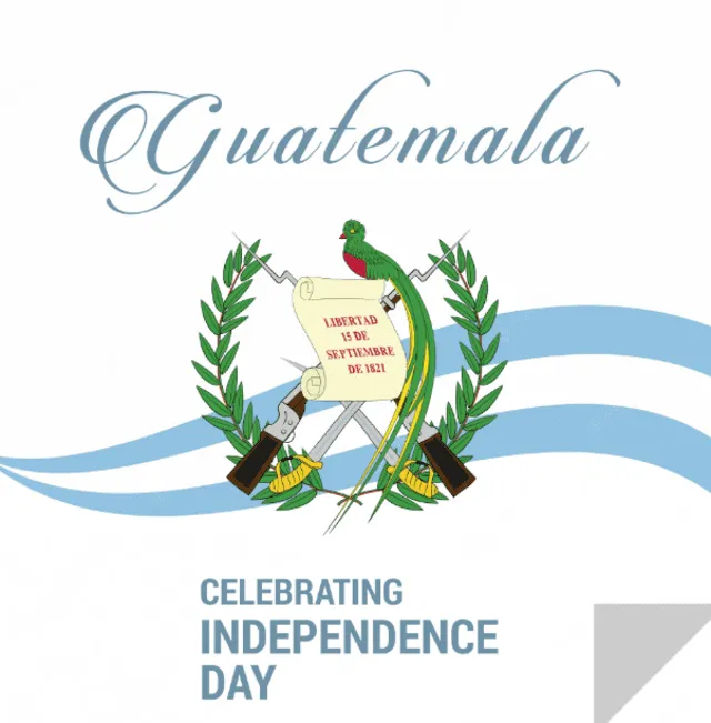 Feliz Día de la Independencia en Guatemala se celebra el 15 de septiembre. Foto: Freepik   