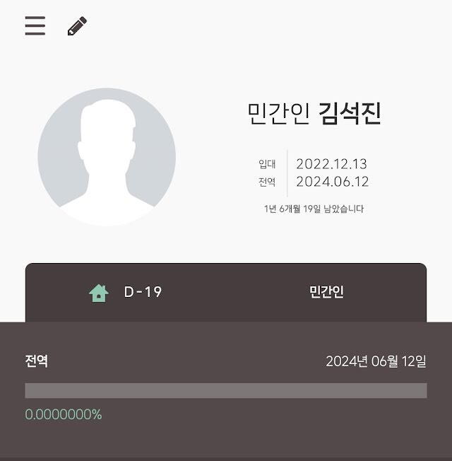 Jin: periodo de su servicio militar según app Camp