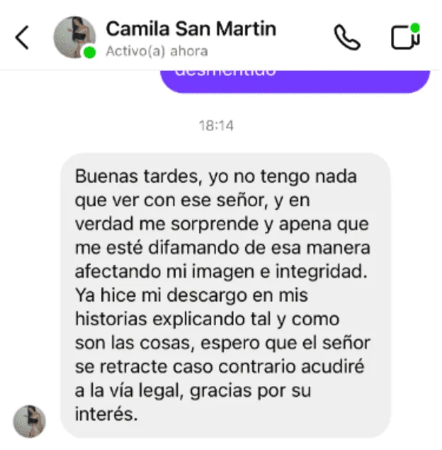 Camila San Martín y Martín Távara