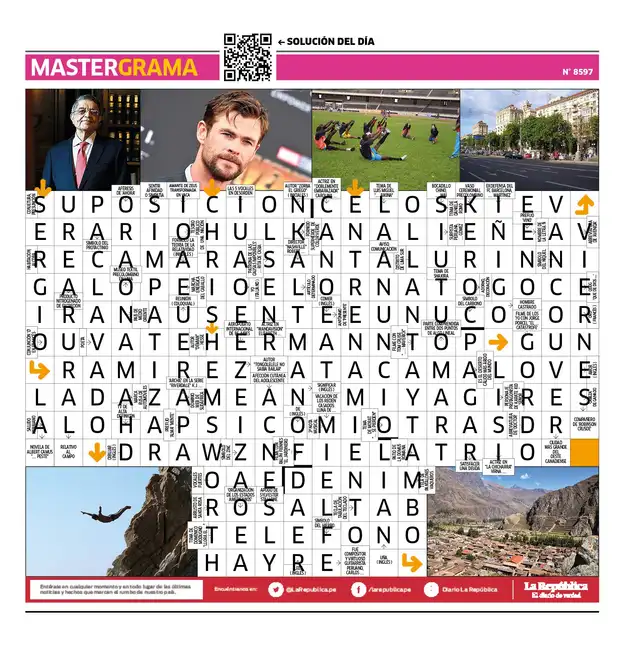 Mastergrama N°8597 Mastergrama N°8597