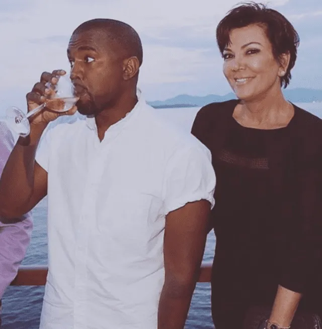 Kanye West le pide a Kriss Jenner que no se acerque a sus hijos. Foto: Instagram.