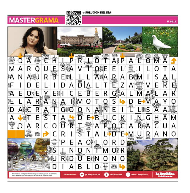  Mastergrama N° 8212<br><br>  