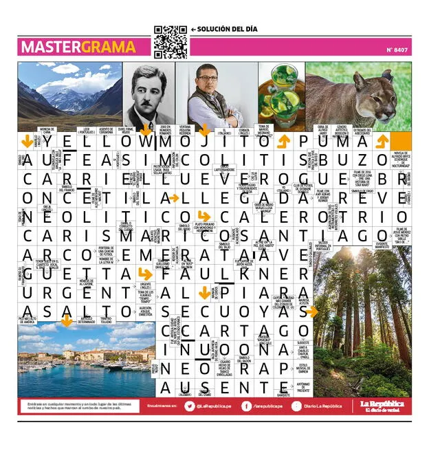 Mastergrama N° 8407 Mastergrama N° 8407