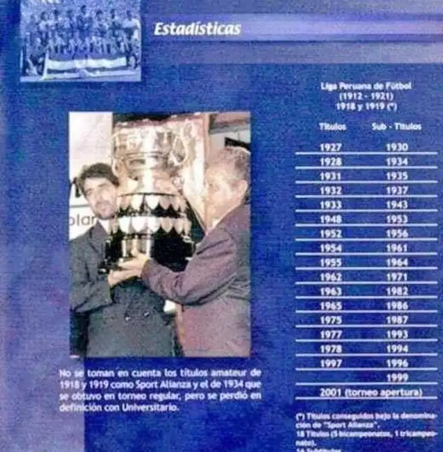 Memoria oficial de Alianza Lima por sus 100 años. Foto: Archivo La República Memoria oficial de Alianza Lima por sus 100 años. Foto: Archivo La República