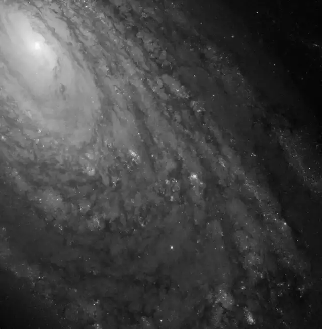Esta observación del Hubble se realizó con la Cámara Planetaria y de Campo Amplio 2 utilizando un único filtro de luz visible. Foto: NASA