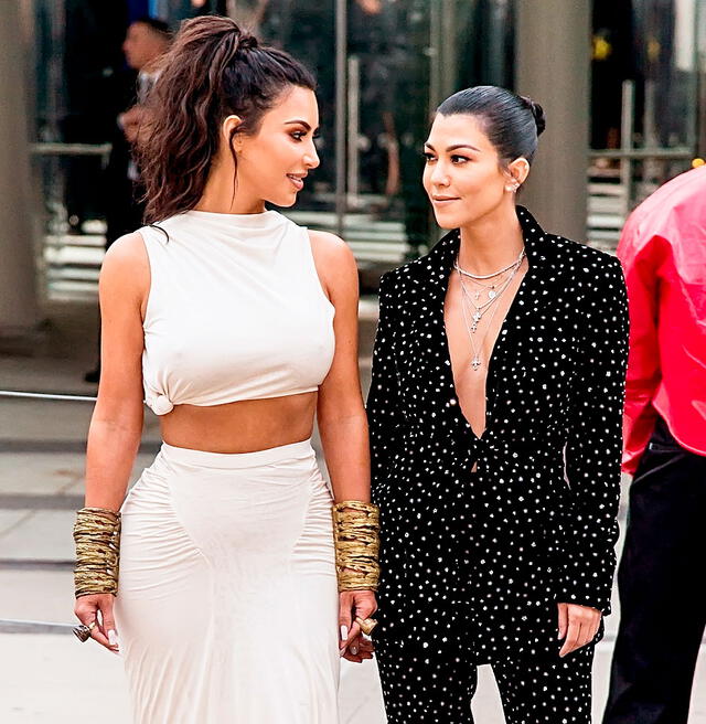 Kim Kardashian y Kourtney Kardashian estarían peleadas.