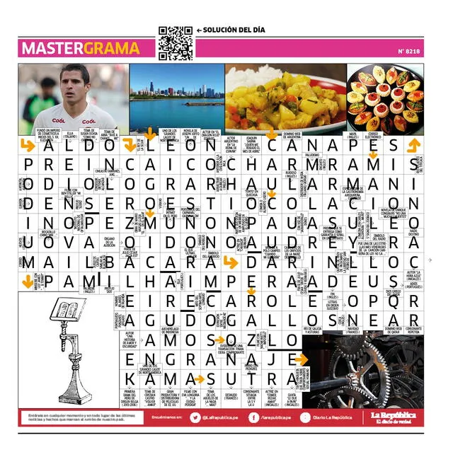  Mastergrama N° 8218<br>   