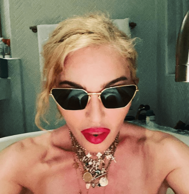 Madonna desafía a las políticas de Instagram.
