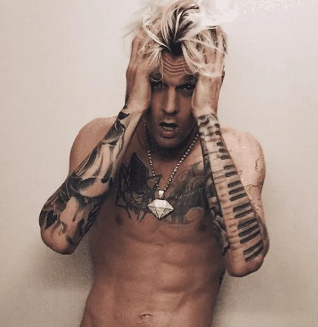 Aaron Carter está alejado de su hermano Nick Carter.