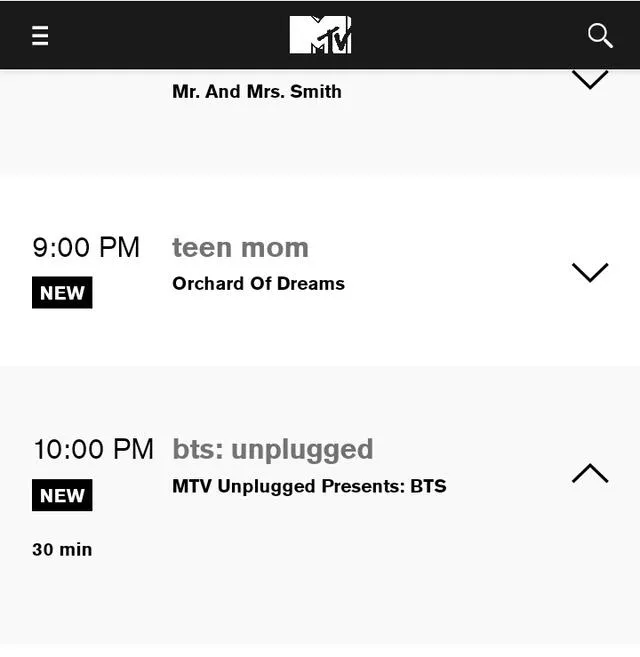 MTV da más detalles de la presentación de BTS. Foto: captura website