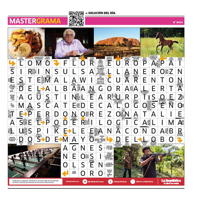 Mastergrama N° 8434 Mastergrama N° 8434