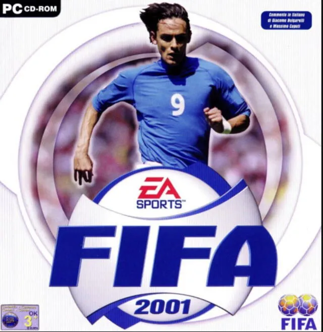 Portada de FIFA 2001. (Foto: Internet)