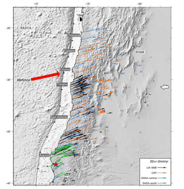 Si la ruptura es completa, el sismo será más grande en comparación con una ruptura parcial. Foto: HAL Open Science.    