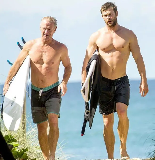 Craig y Chris Hemsworth